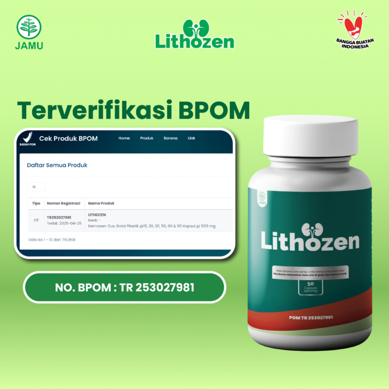 BPOM Lithozen